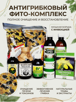 Целебный фито-комплекс при грибковых заболеваниях